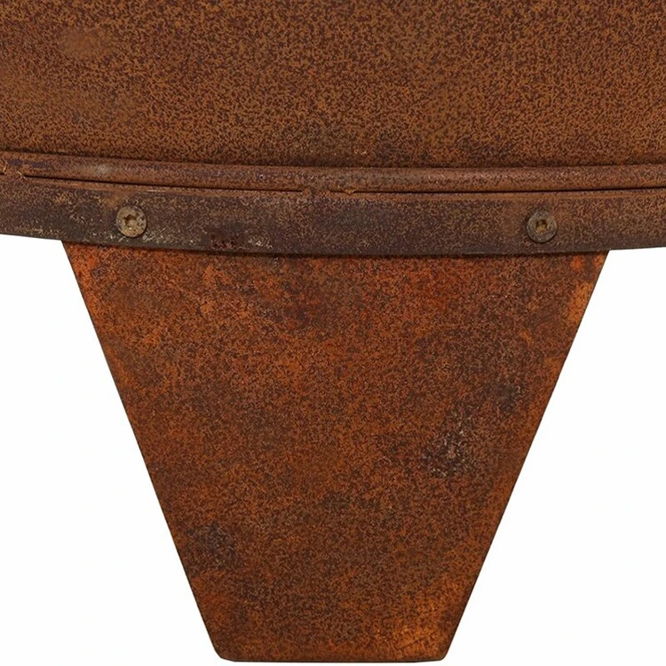 Moder Desiagn Rectangular Heavy Duty Pinacate Corten Metal Outdoor Fireplace Moder Desiagn Rectangular Heavy Duty Pinacate Corten Metal Outdoor Fireplace