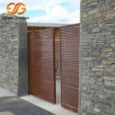 Наружные двери из кортеновой стали