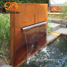 Особенности воды из кортеновской стали